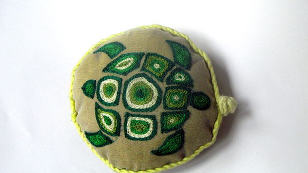 Tortue verte - brodalie.fr